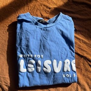 White Fox Oversized T shirt